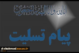 خبر ارتحال عالم فقیه و وارسته، حضرت آیت‌الله هاشمی شاهرودی موجب تألم فراوان گردید.