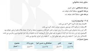 آئین نامه بیست و نهمین جشنواره سراسری قرآن و عترت 9