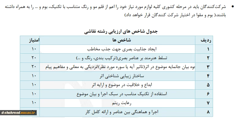 آئین نامه بیست و نهمین جشنواره سراسری قرآن و عترت 20