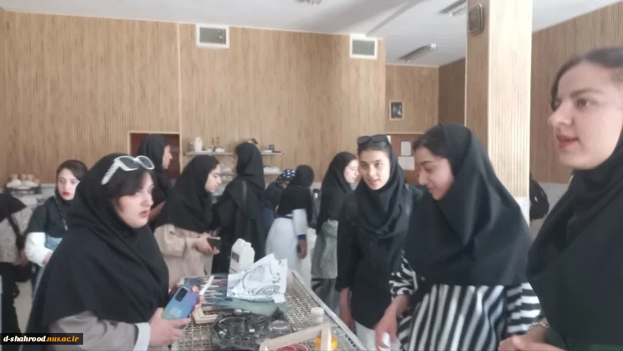 بازدید علمی دانشجویان دانشکده ملی مهارت دختران شاهرود 8