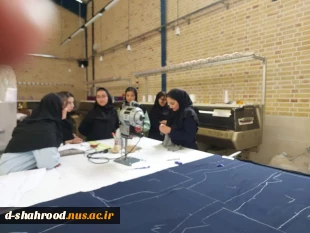 ازدید علمی جمعی از دانشجویان گروه هنر با سرپرستی سرکار خانم منصوره یغمائی 6