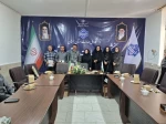 قدردانی از همکاران حوزه اداری و مالی در جلسه شورای اداری دانشکده ملی مهارت دختران شاهرود 2
