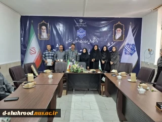 قدردانی از همکاران حوزه اداری و مالی در جلسه شورای اداری دانشکده ملی مهارت دختران شاهرود