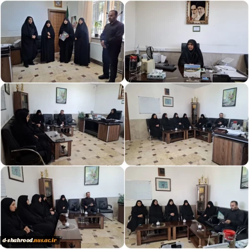 برگزاری آیین تکریم و معارفه فرمانده بسیج دانشجویی دانشکده ملی مهارت دختران شاهرود
